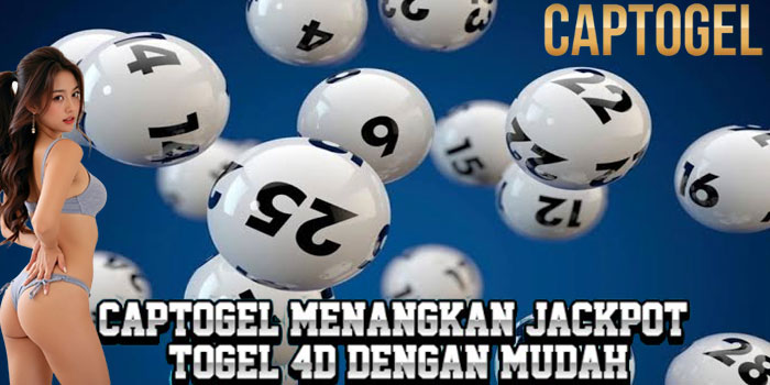 CAPTOGEL - Menangkan Jackpot Togel 4D Dengan Mudah